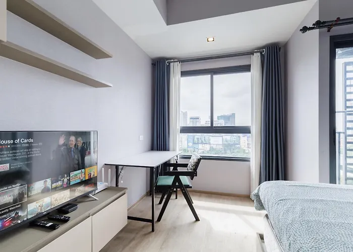 无边泳池 Jodd 夜市对面 Mrt Rame 9 月租优惠 Apartment *