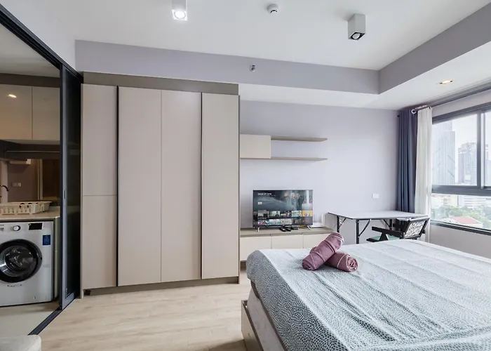无边泳池 Jodd 夜市对面 Mrt Rame 9 月租优惠 Apartment Bangkok